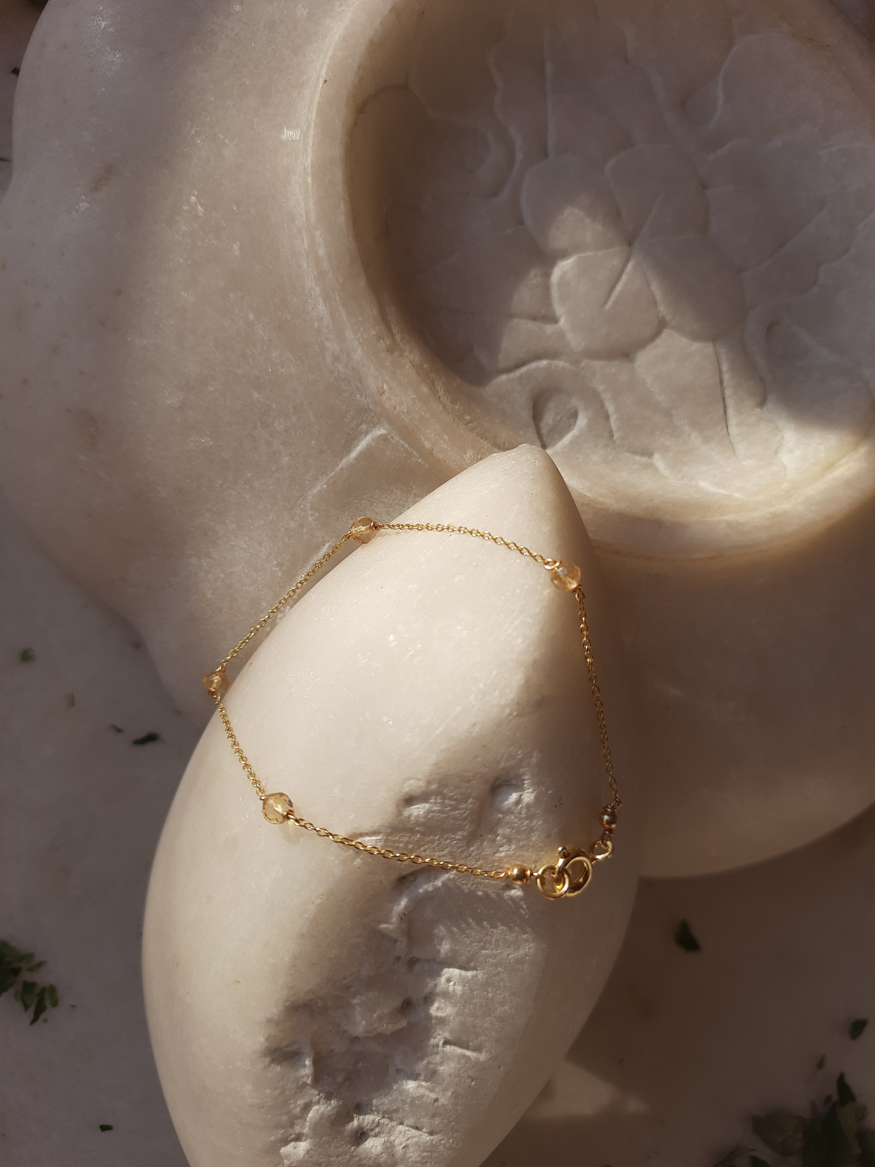 amal - Citrine Baati Bracelet