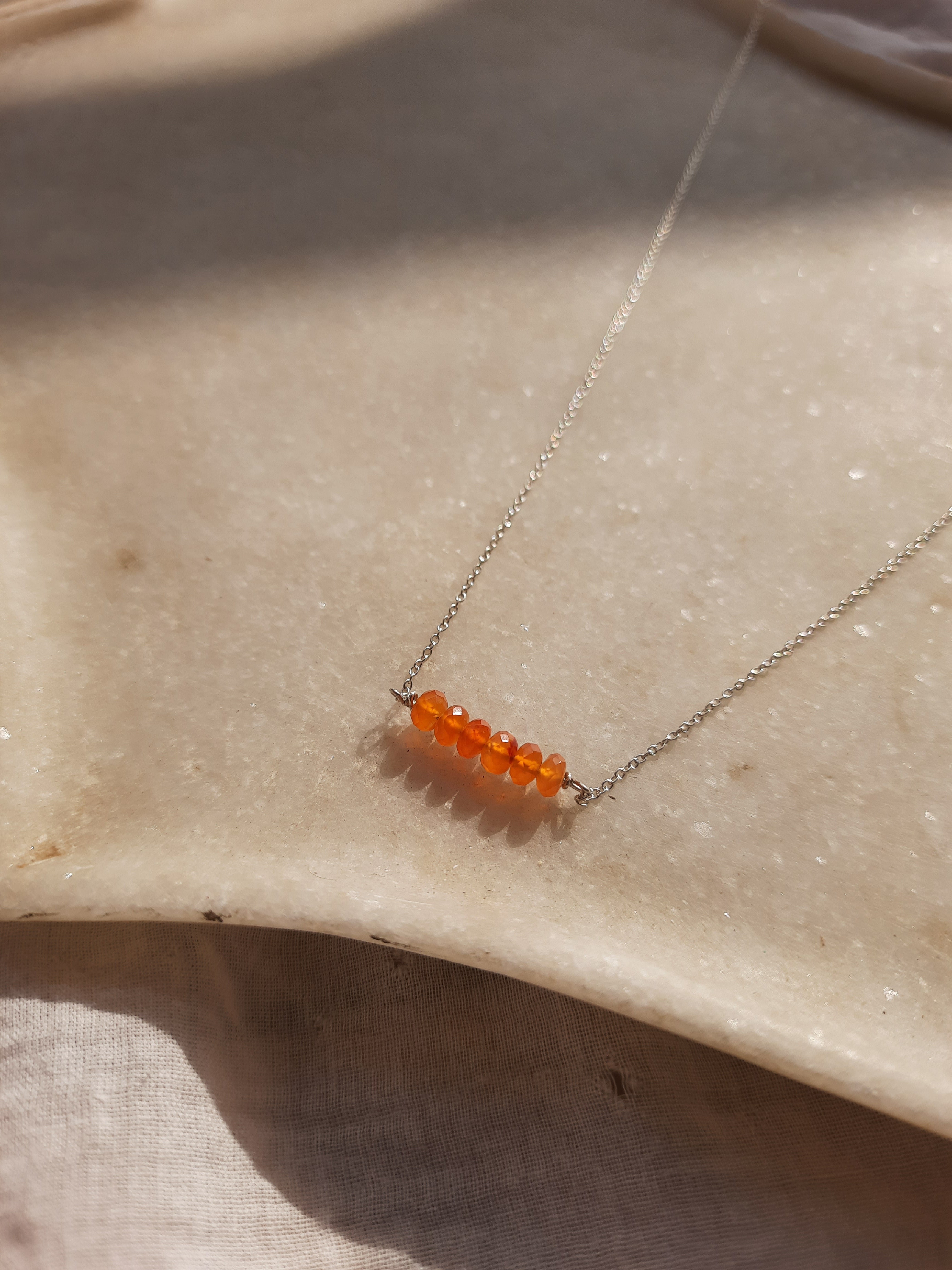 antilae - Carnelian Baati Bar Pendant