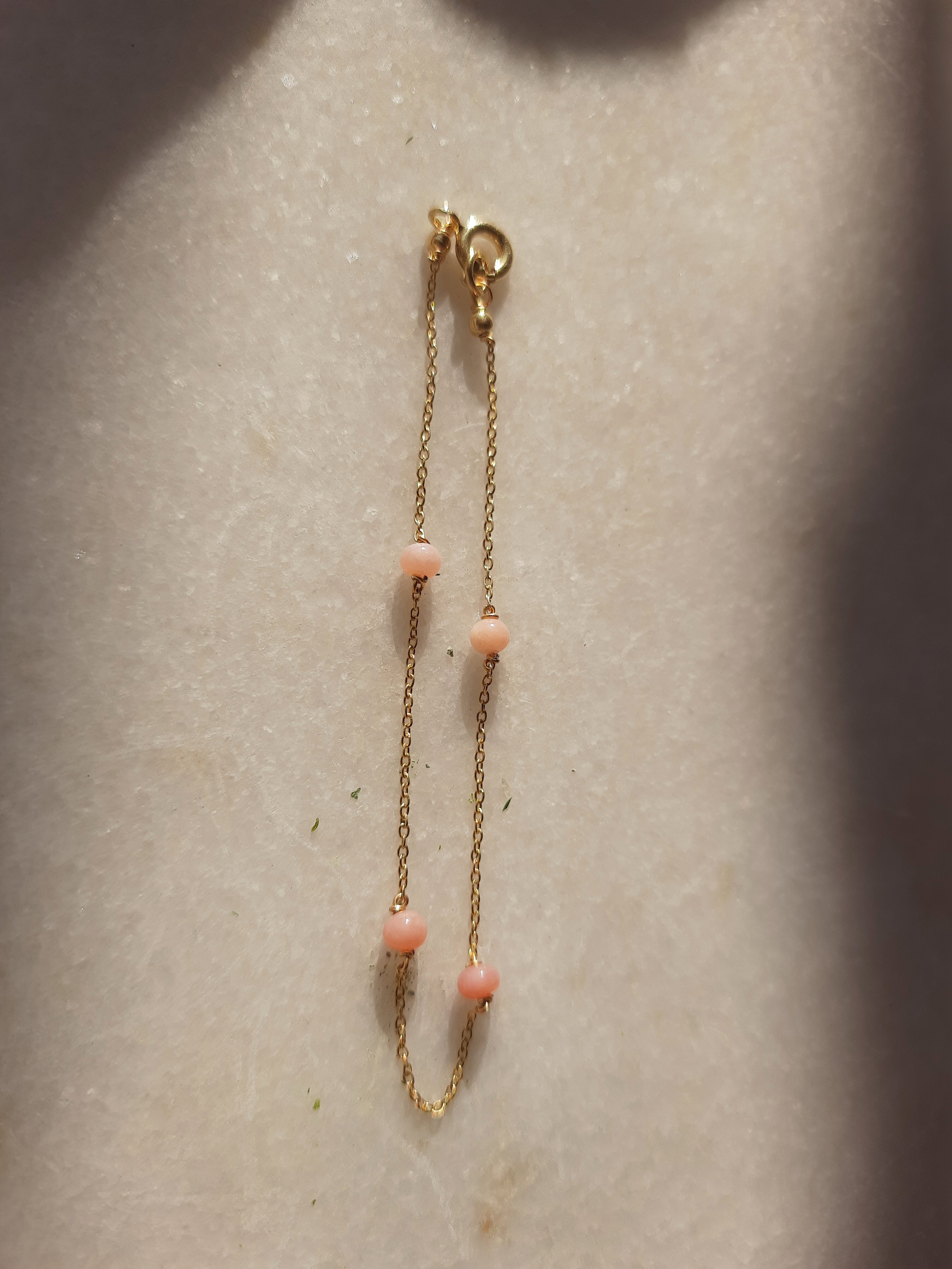 riya - Pink Opal Baati Bracelet