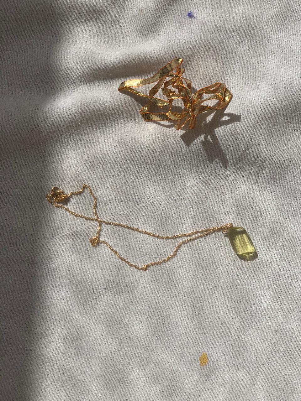 reeti - Lemon Quartz Pendant