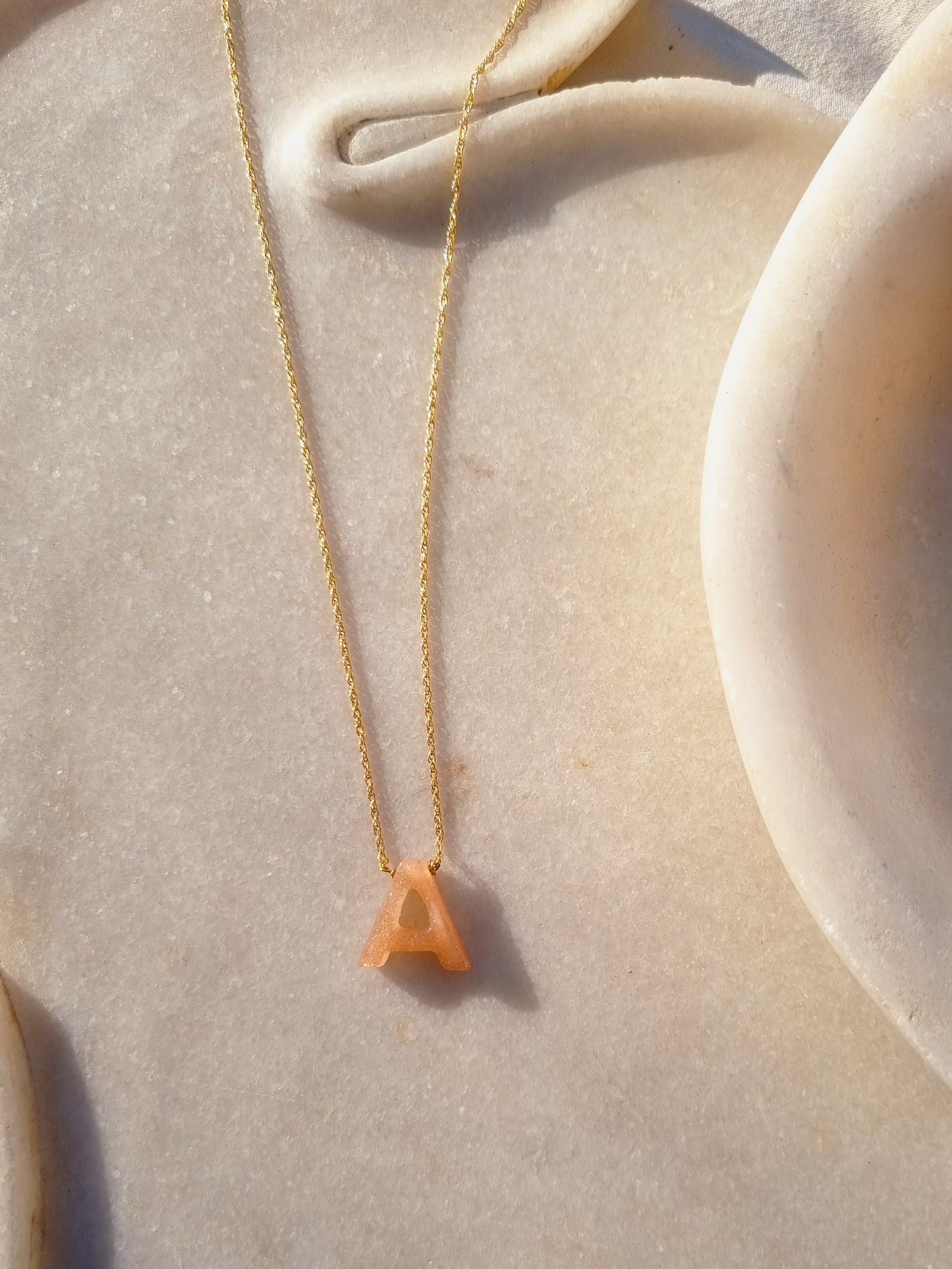 vrks - Peach Moonstone akshara