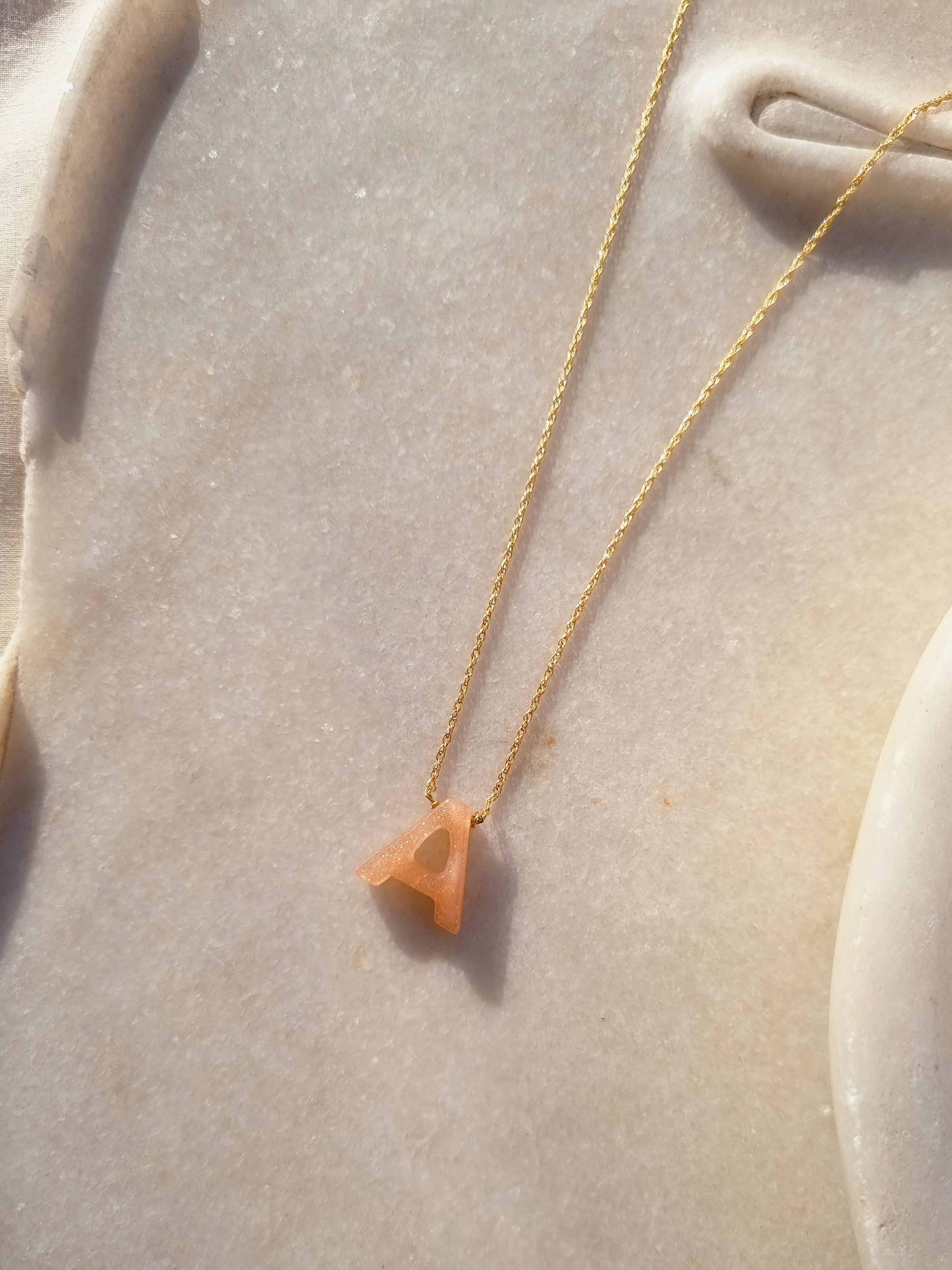 vrks - Peach Moonstone akshara