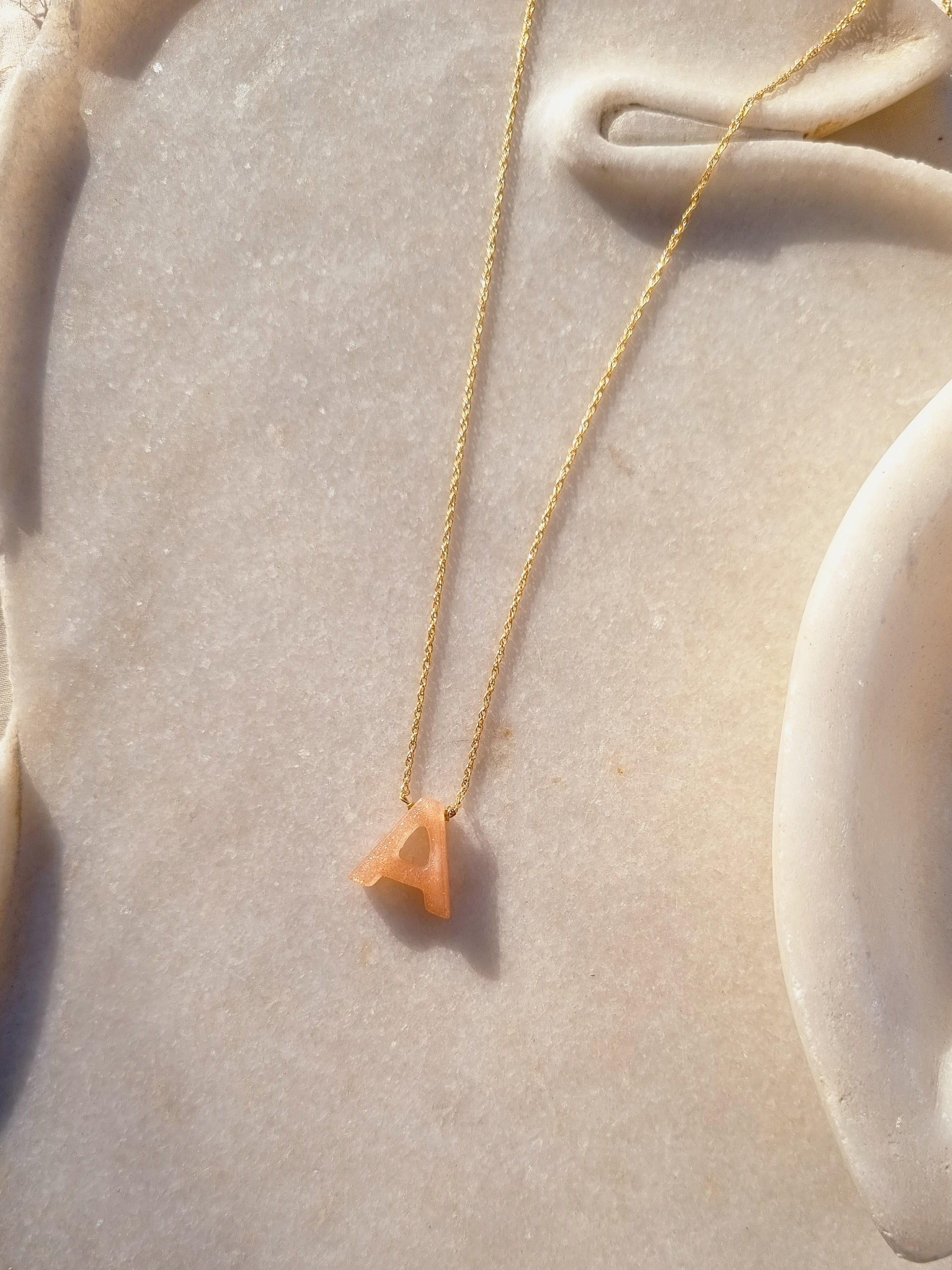 vrks - Peach Moonstone akshara