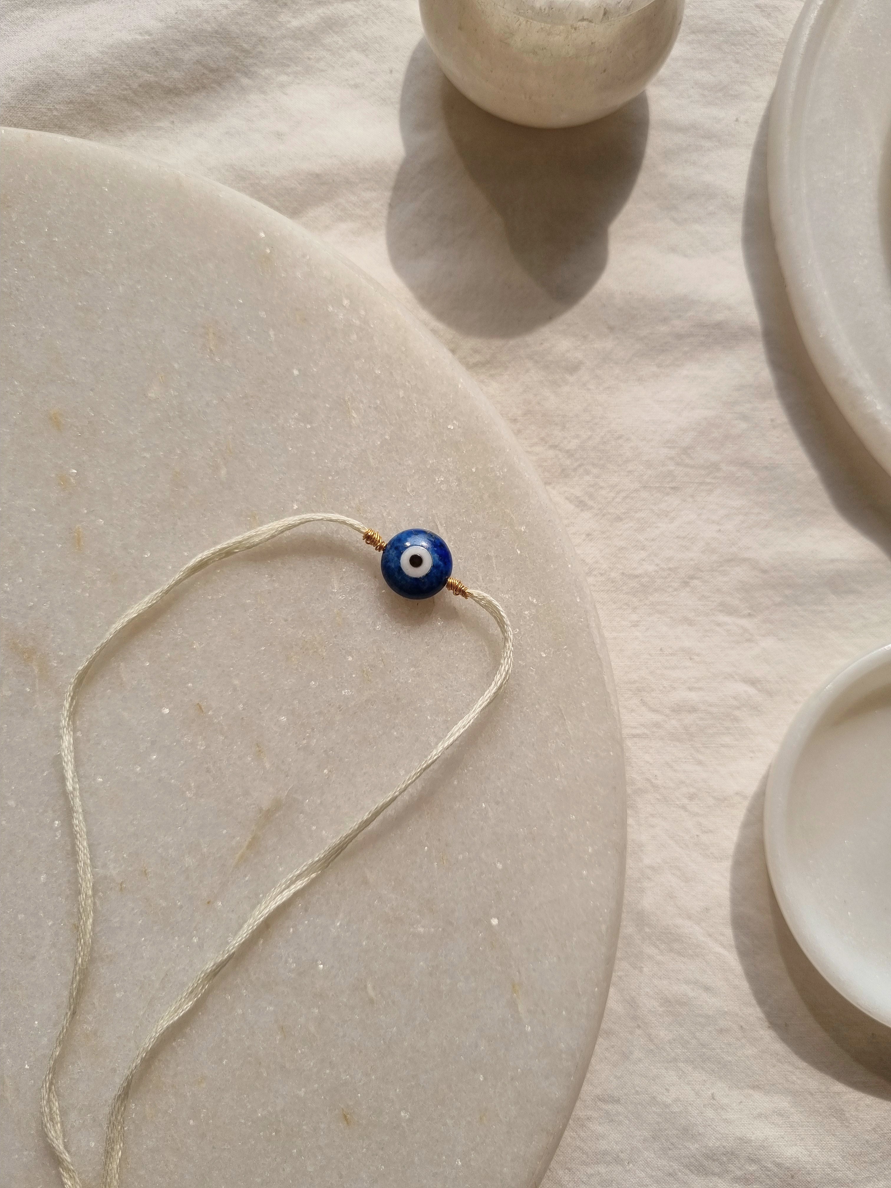 vedan - Lapis Lazuli Evil Eye Rakhi