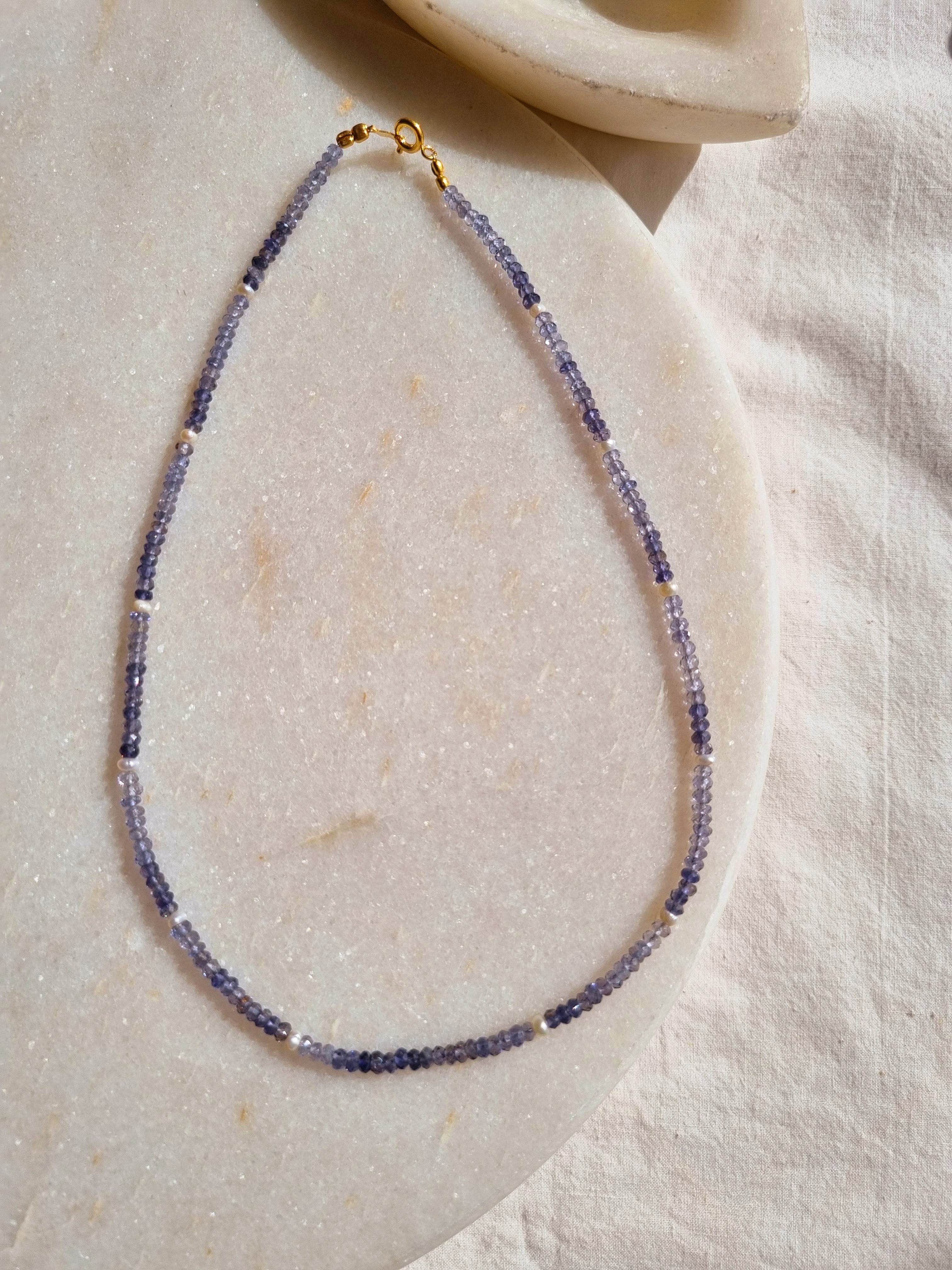 uars - Iolite Pearl Boho Strand