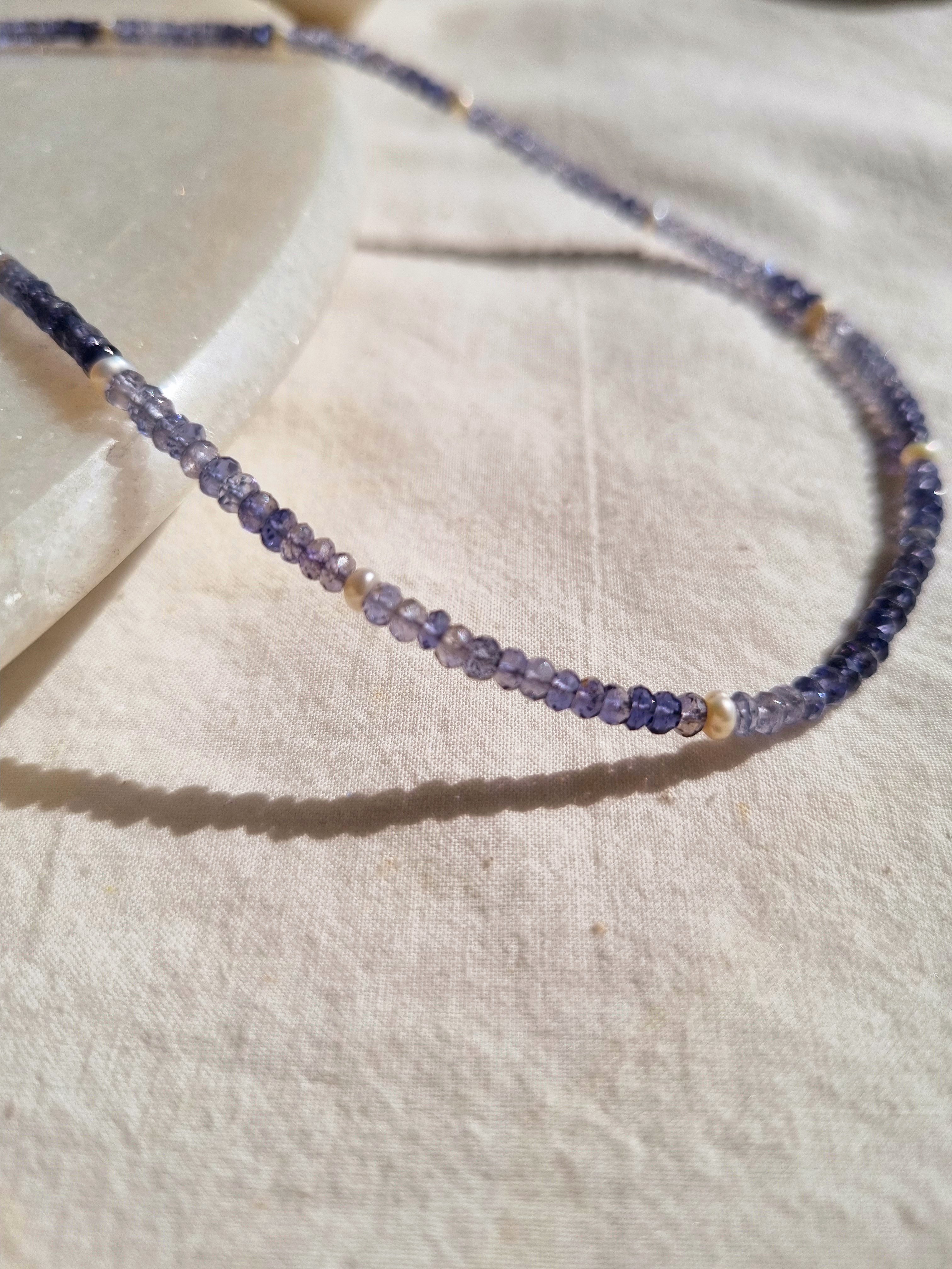 uars - Iolite Pearl Boho Strand