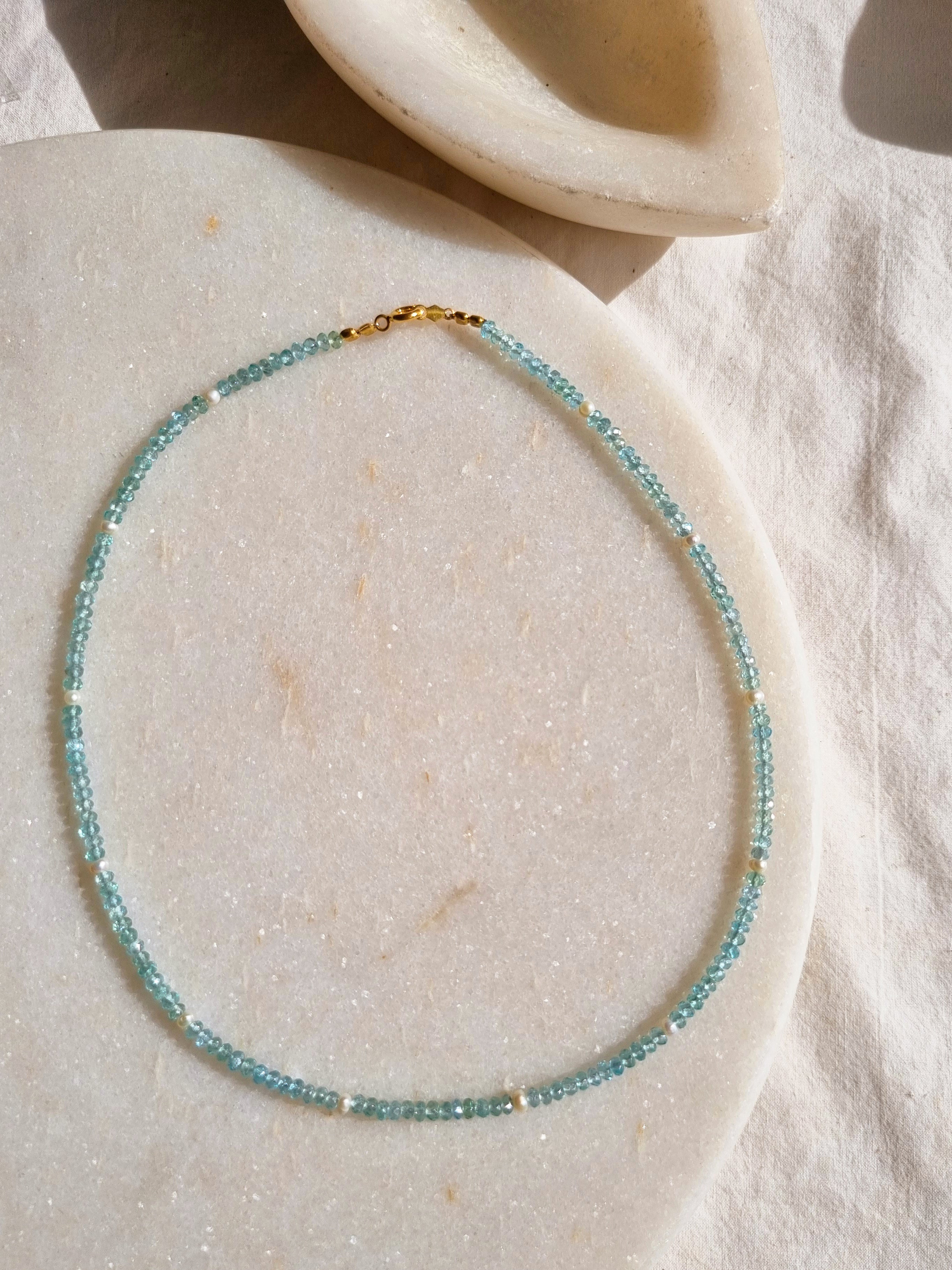 uars - Apatite Pearl Boho Strand