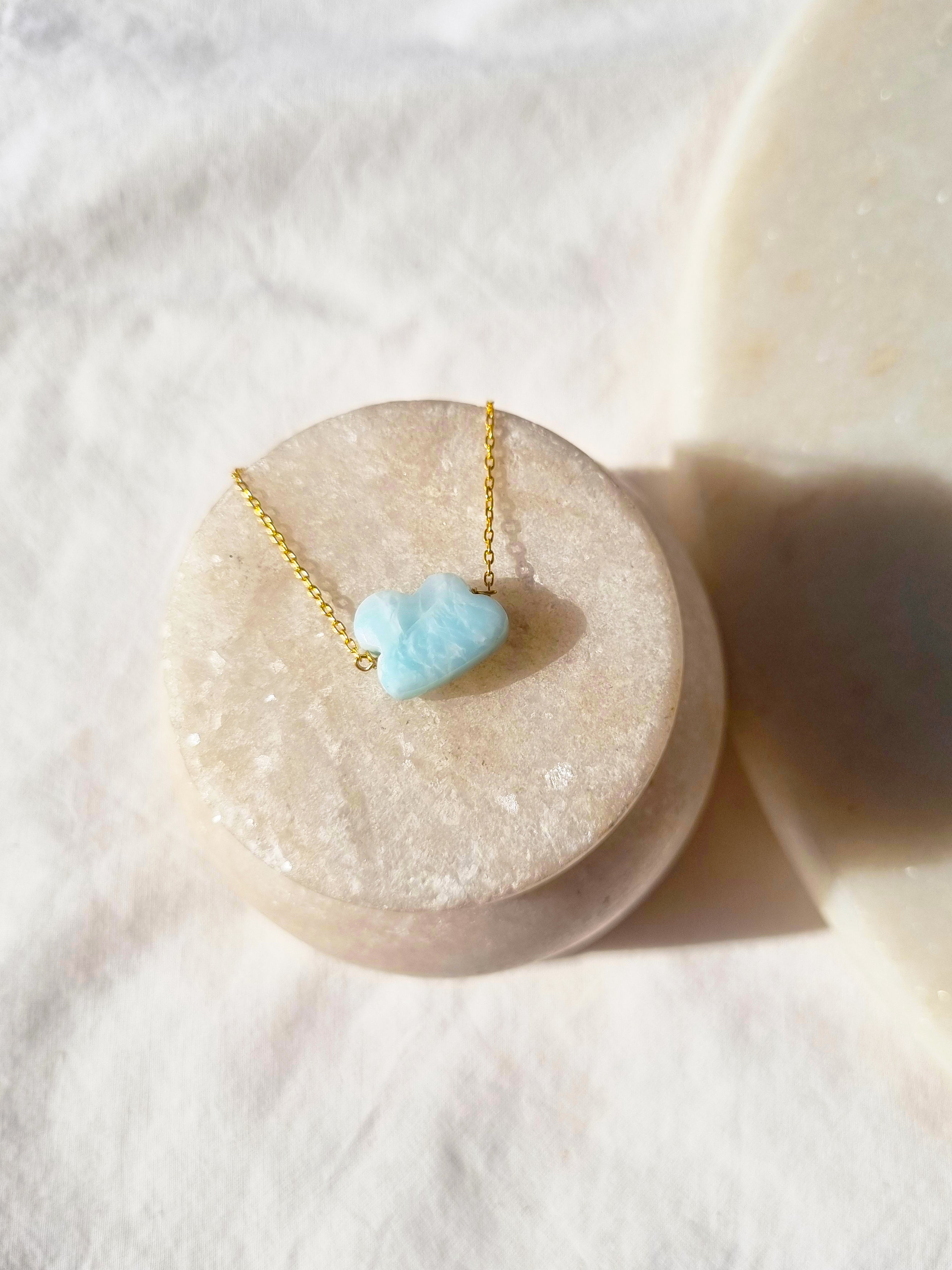 amegh - Larimar Cloud Bracelet