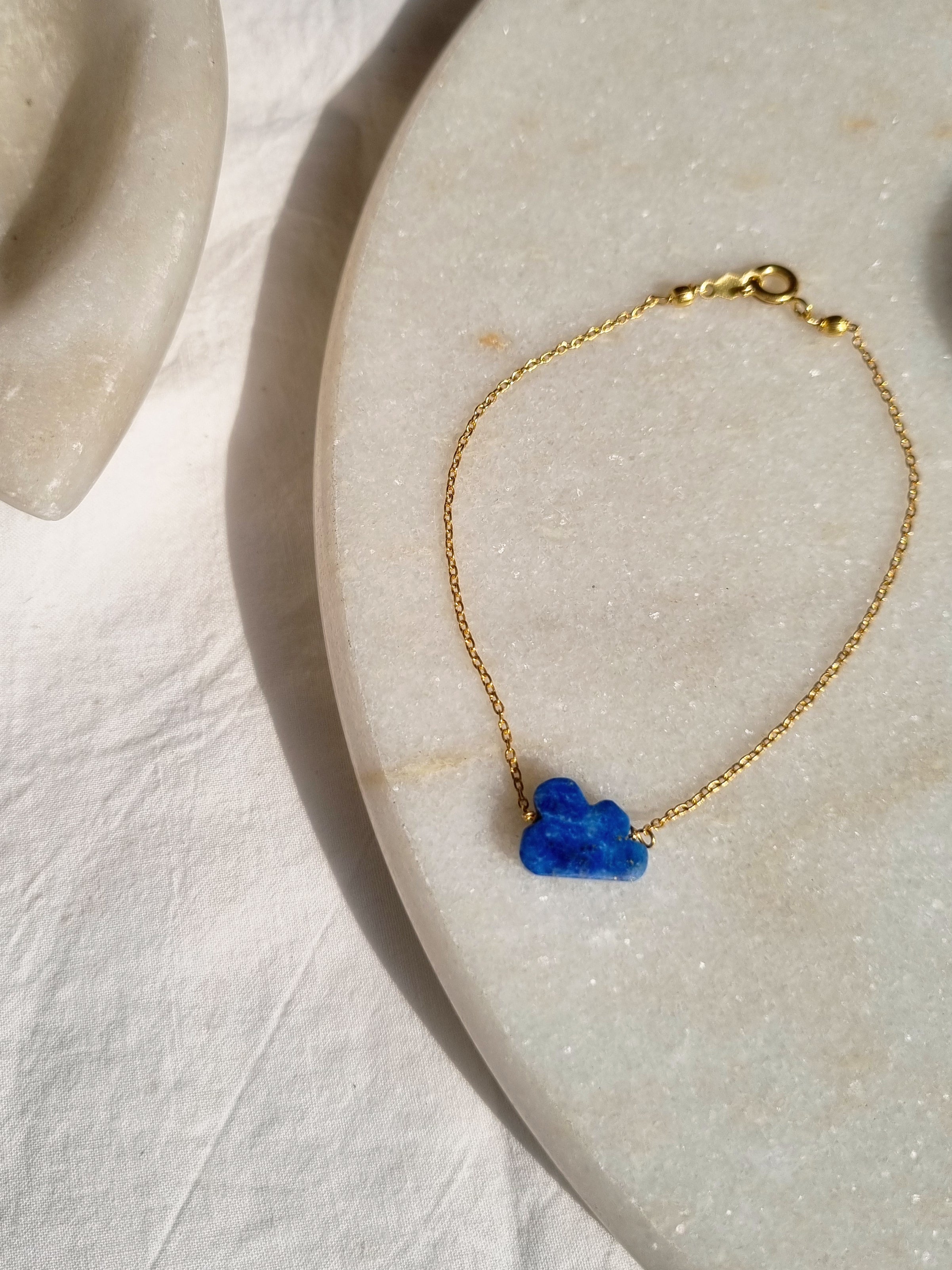 amegh - Lapis Lazuli Cloud Bracelet