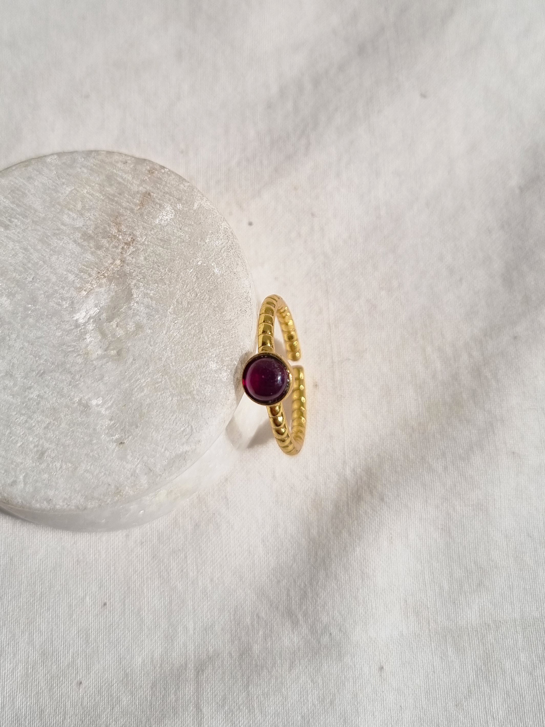 sukra - Ruby Venus Ring