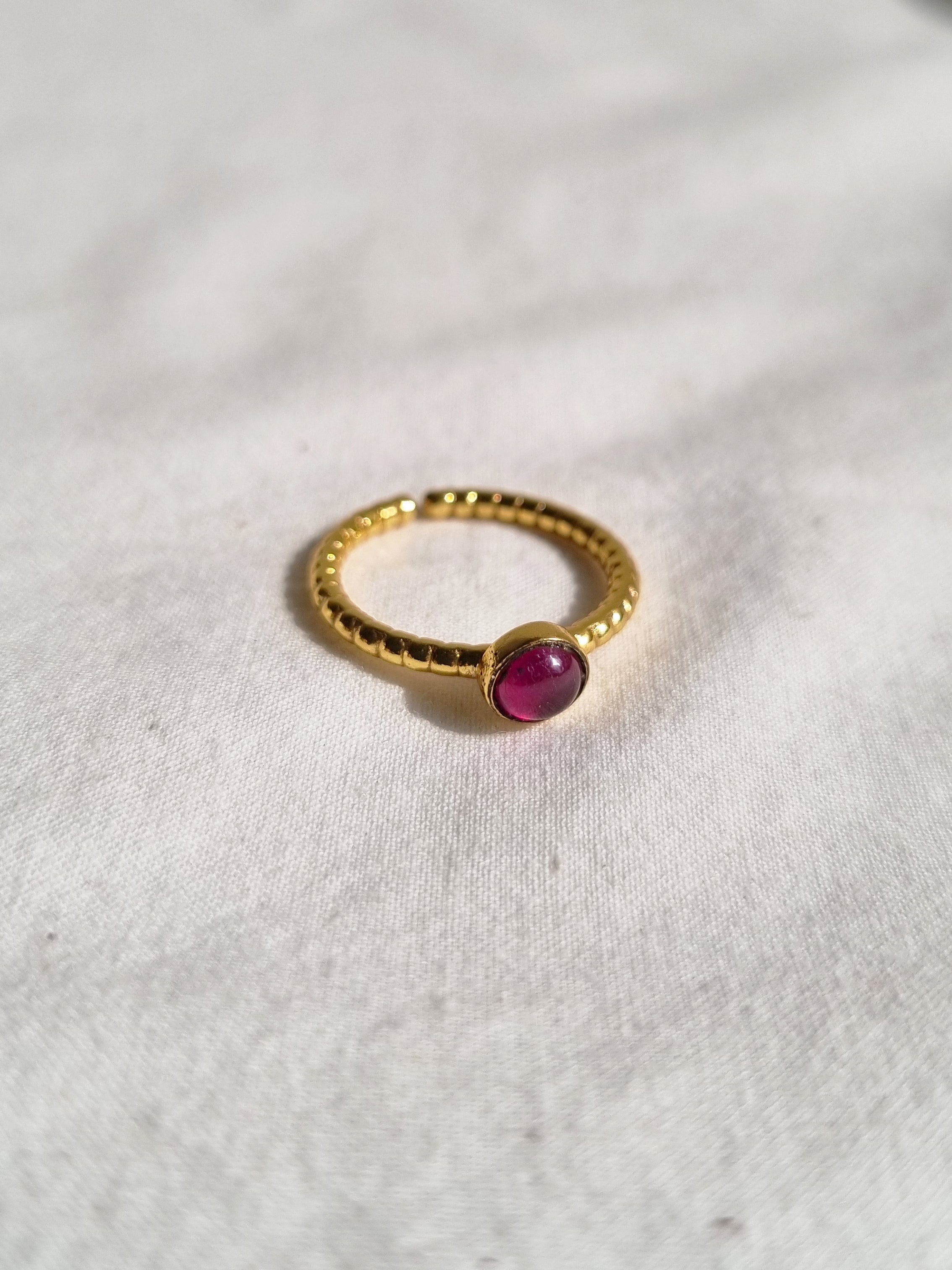 sukra - Ruby Venus Ring