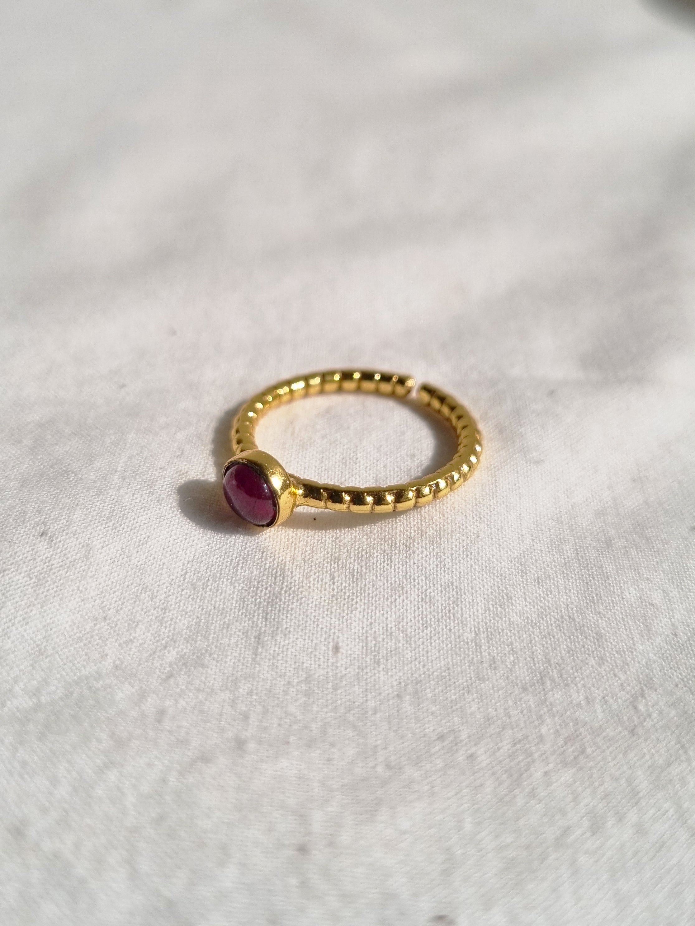 sukra - Ruby Venus Ring