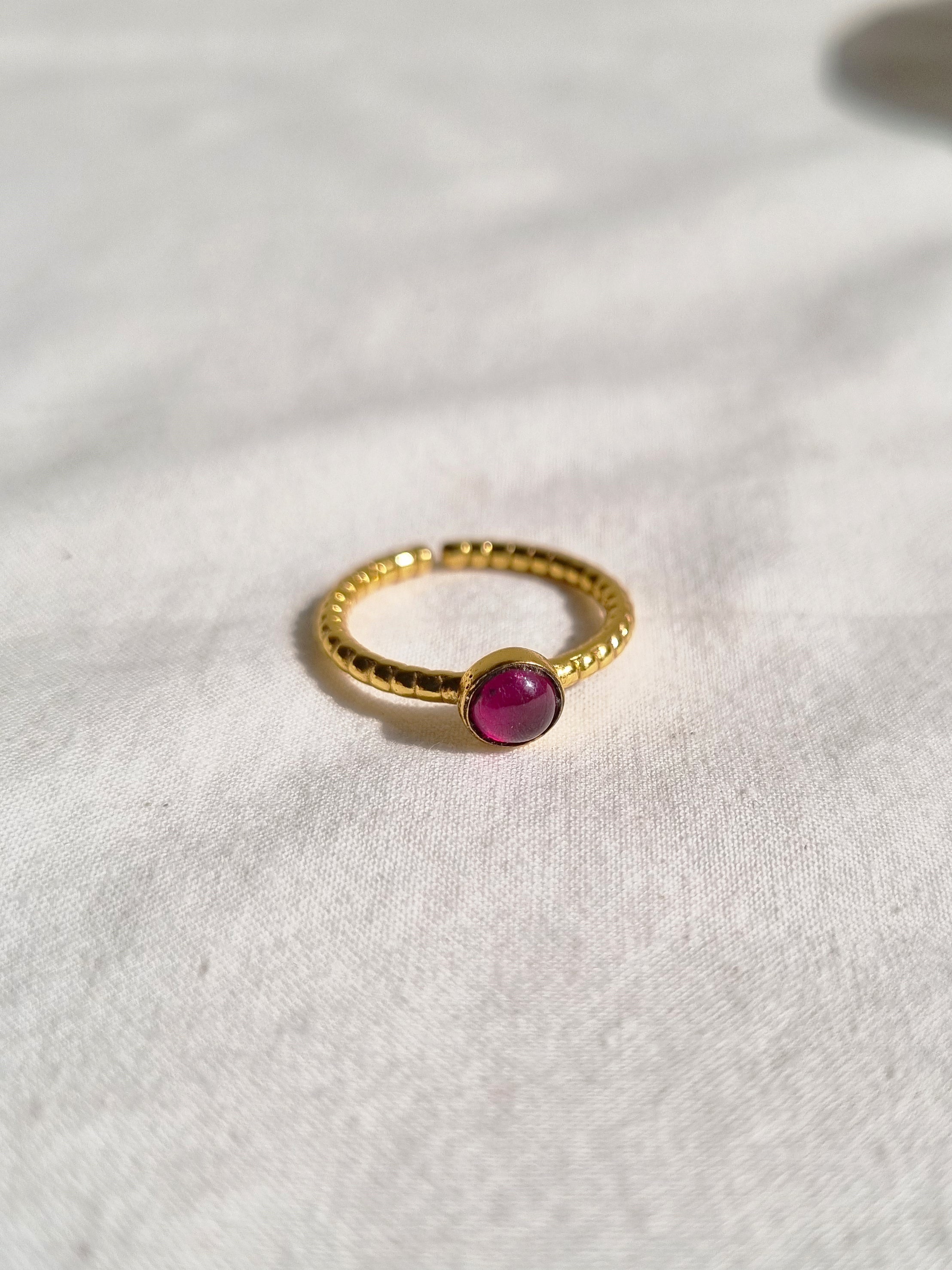 sukra - Ruby Venus Ring