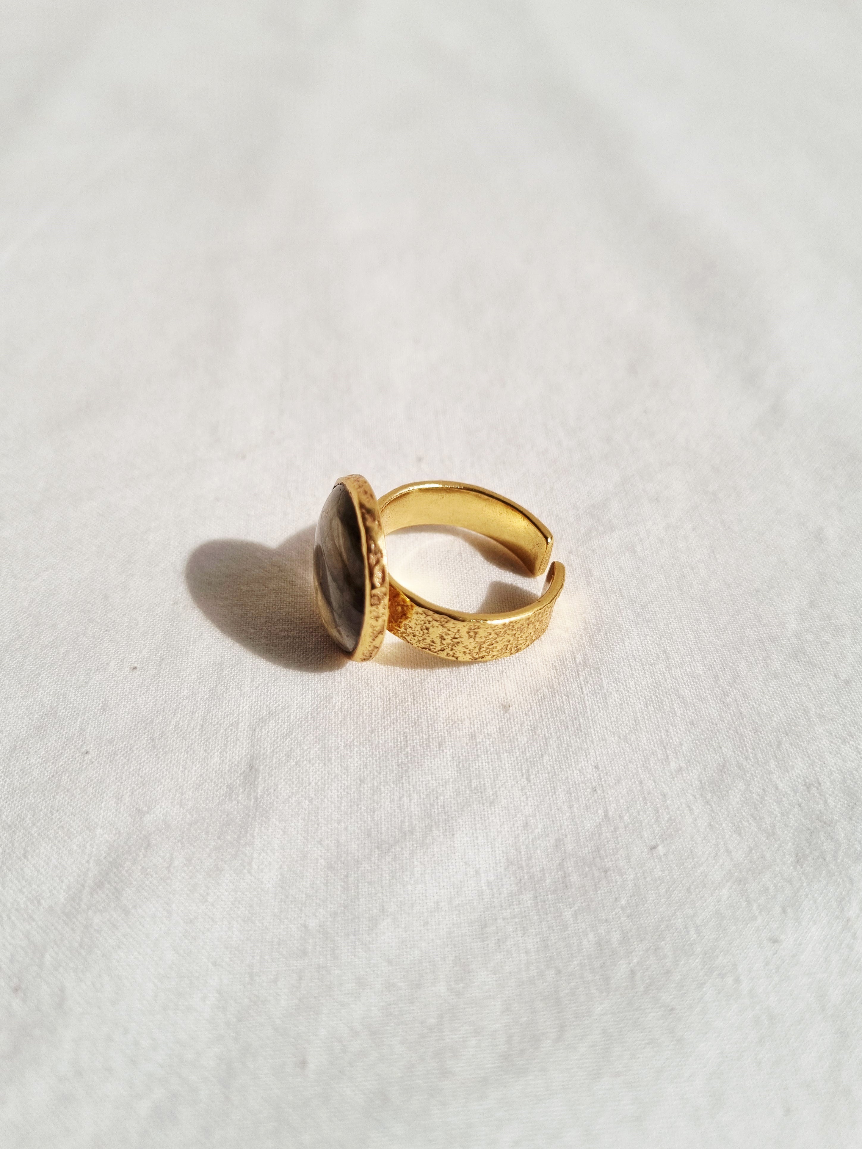 saani - Labradorite Saturn Ring