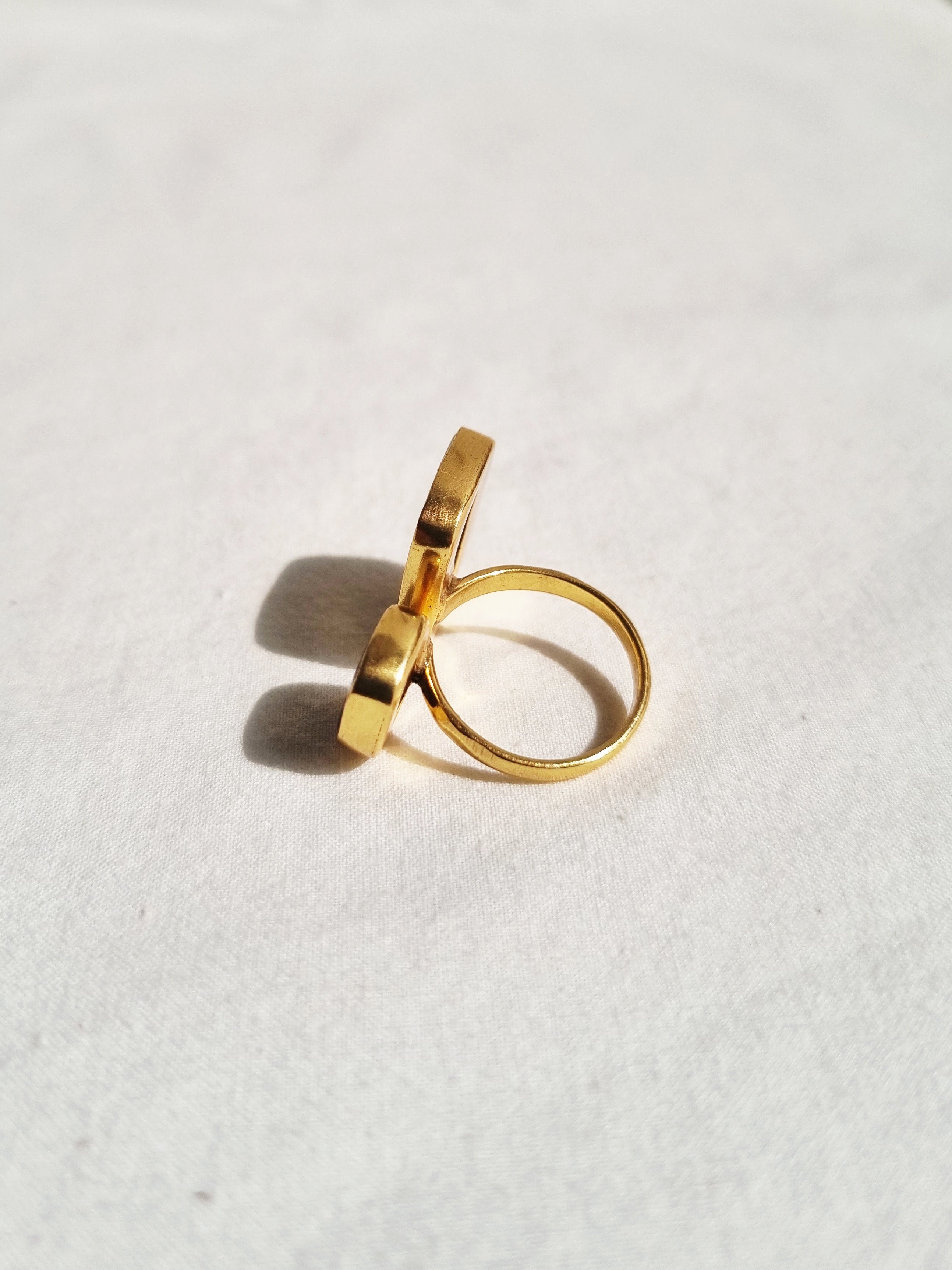 ibat  - Black Pearl Ring