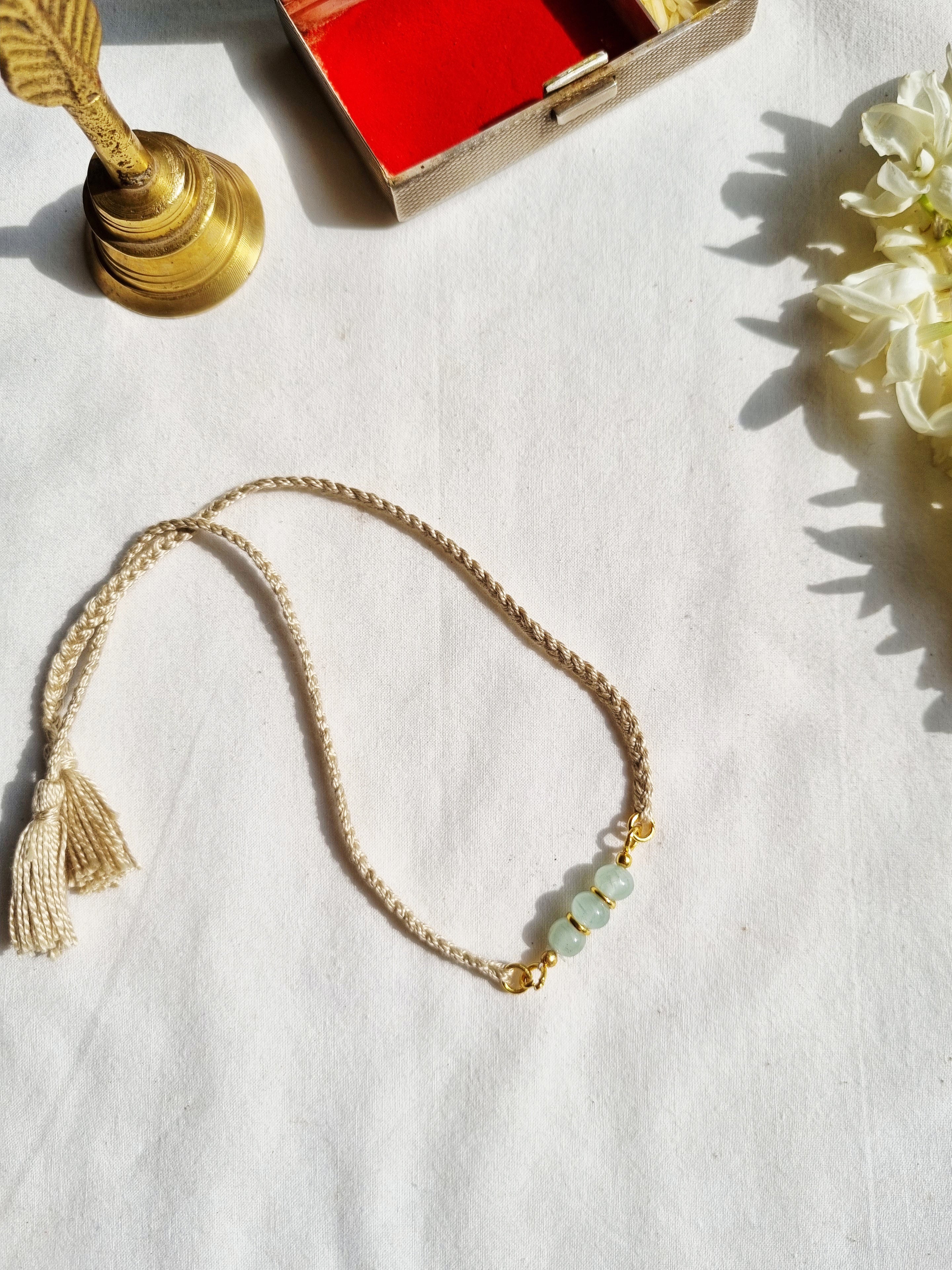 lasso - Aquamarine Baati Rakhi