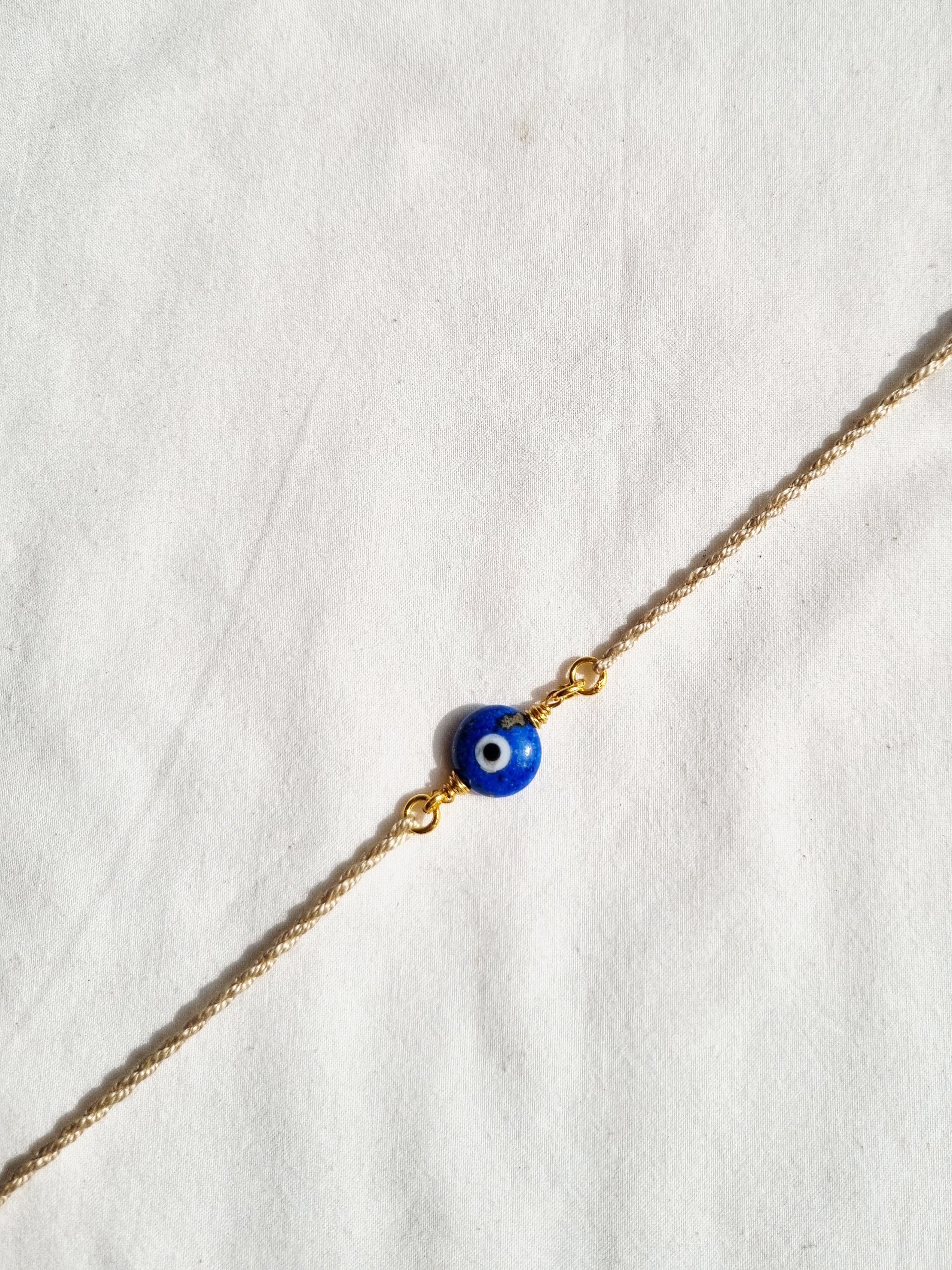 ayena - Lapis Lazuli Evil Eye Rakhi