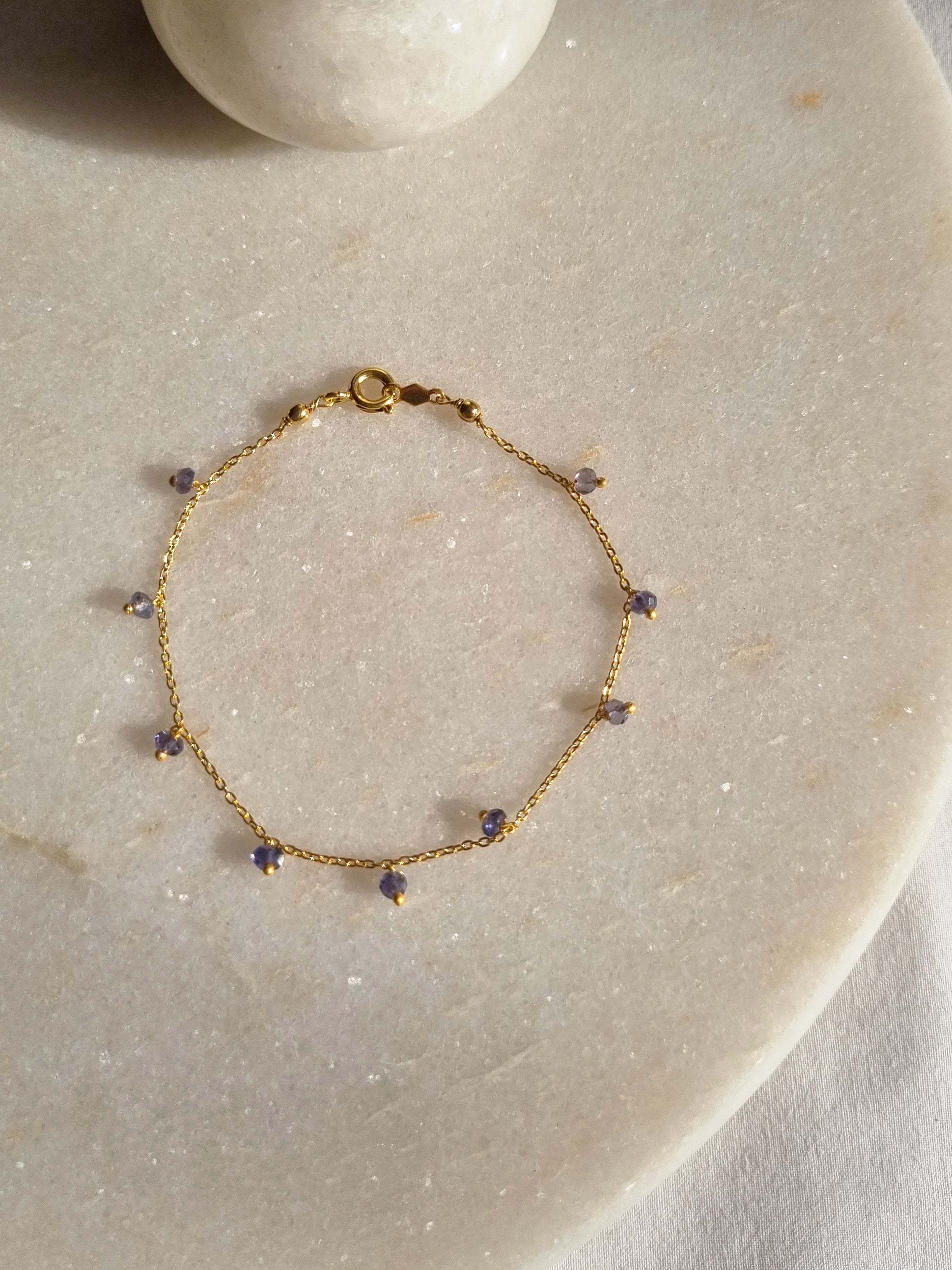 apiti - Iolite Baati Drop Bracelet