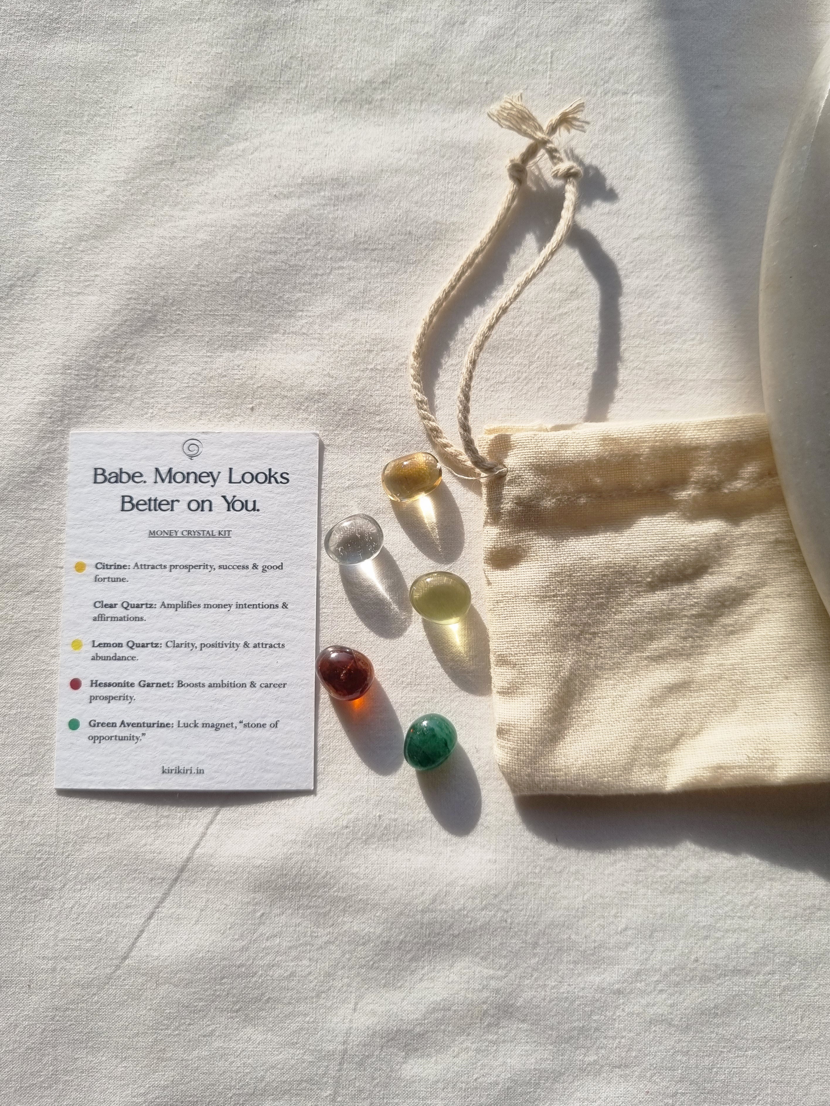 money crystal kit