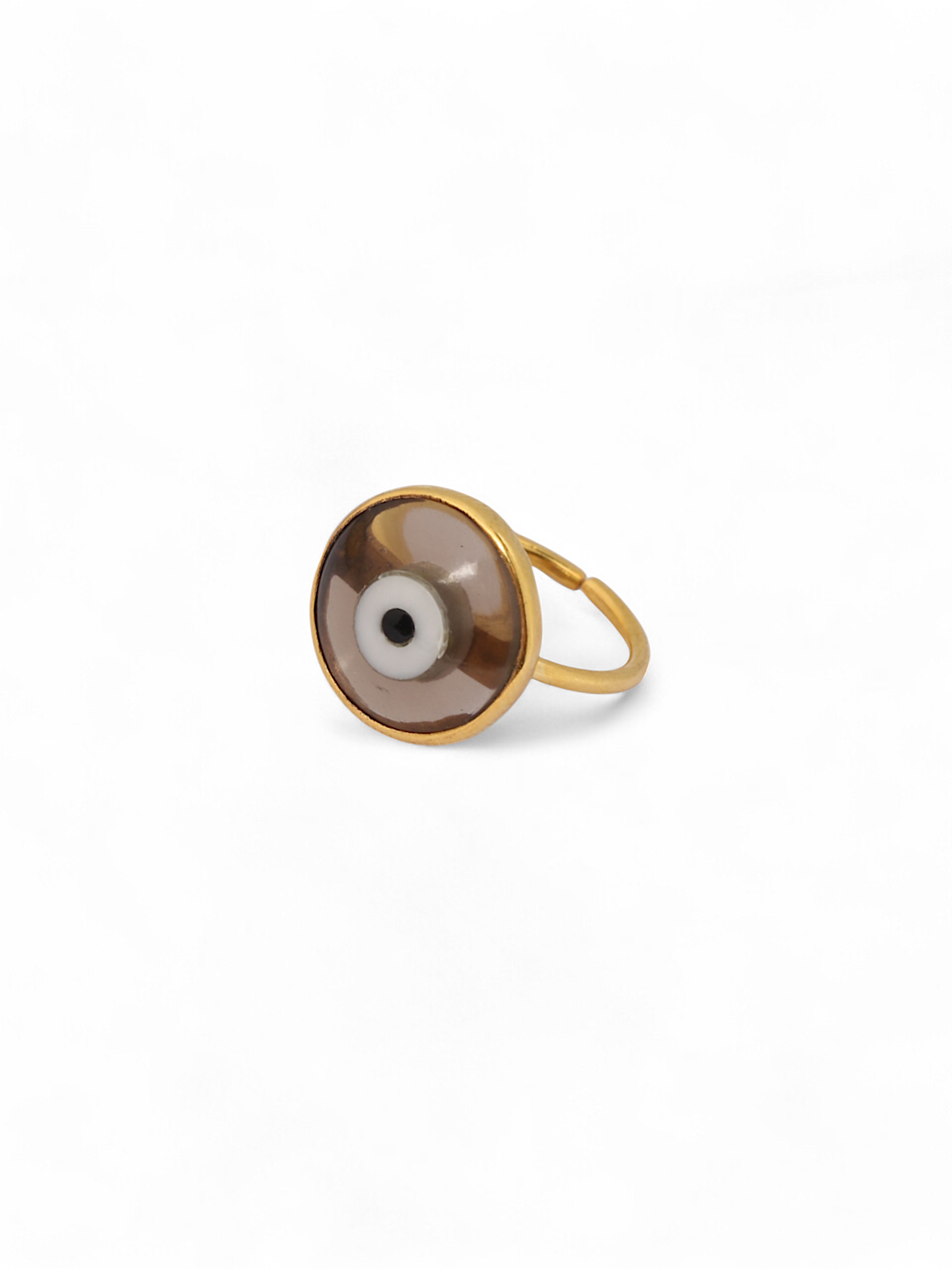 nazra - Brown Evil Eye Ring