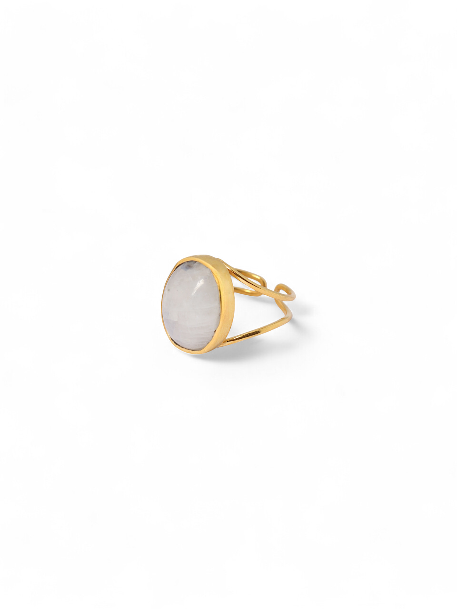 olivia - Rainbow Moonstone Ring