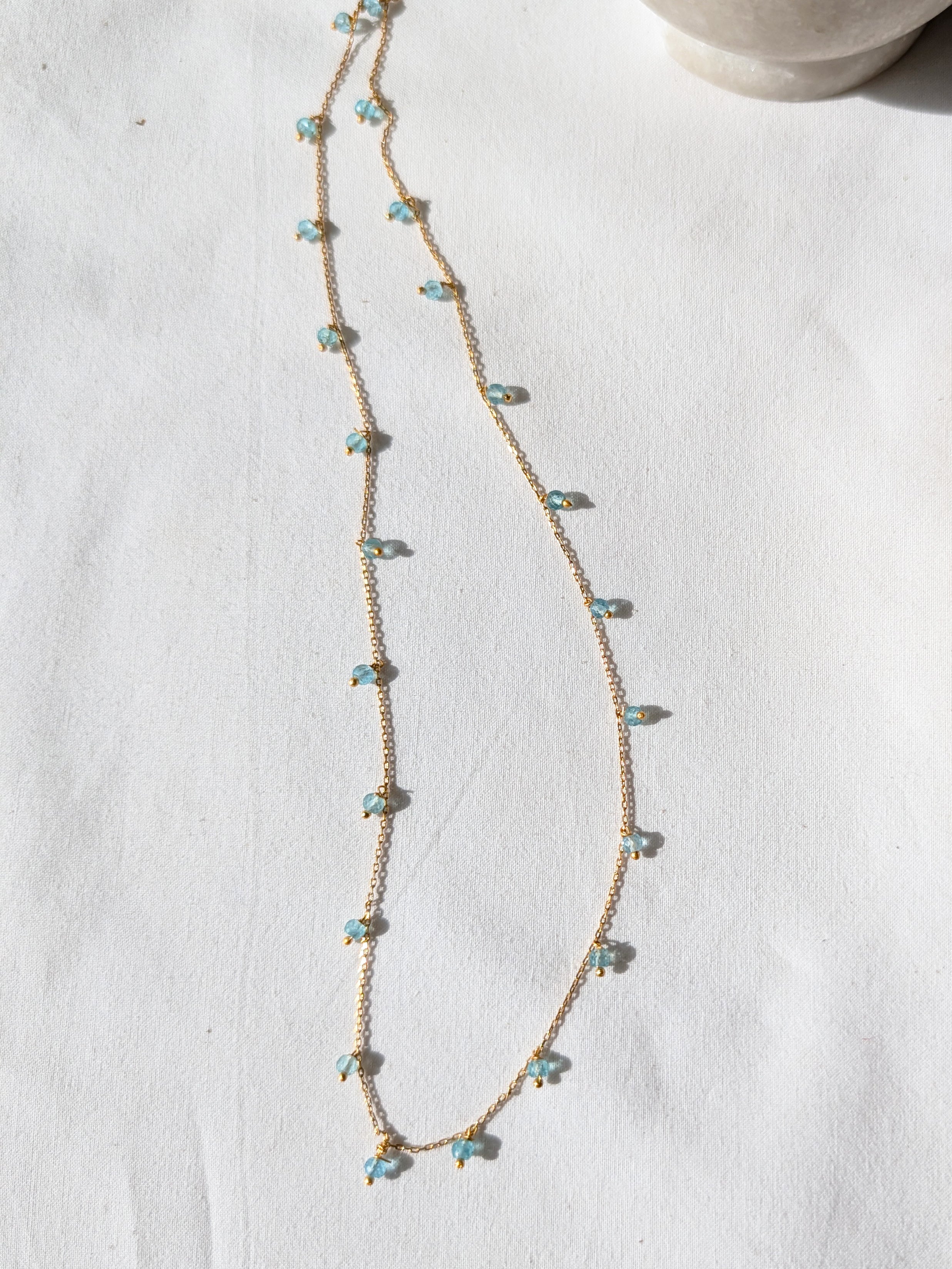 apit - Apatite Baati Drop choker