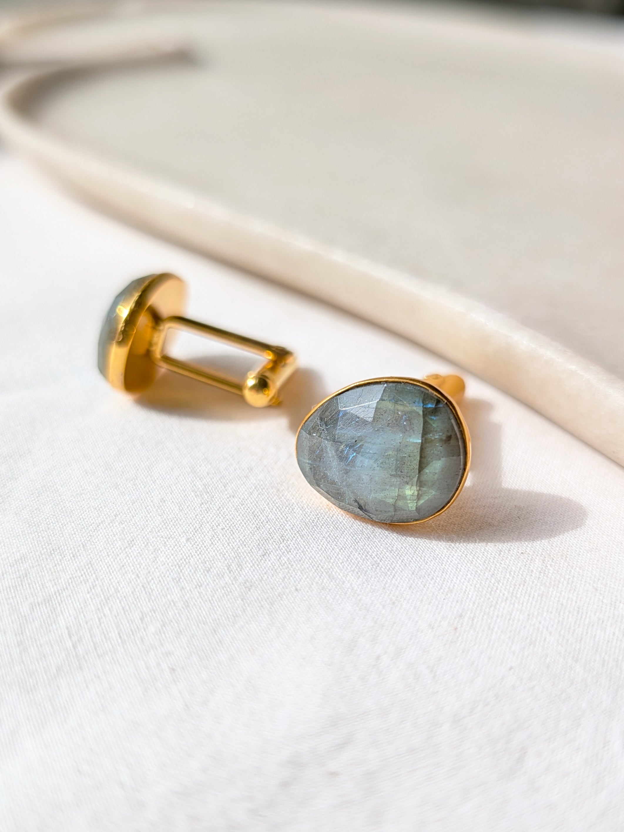 marsa - Labradorite Soul Cufflinks