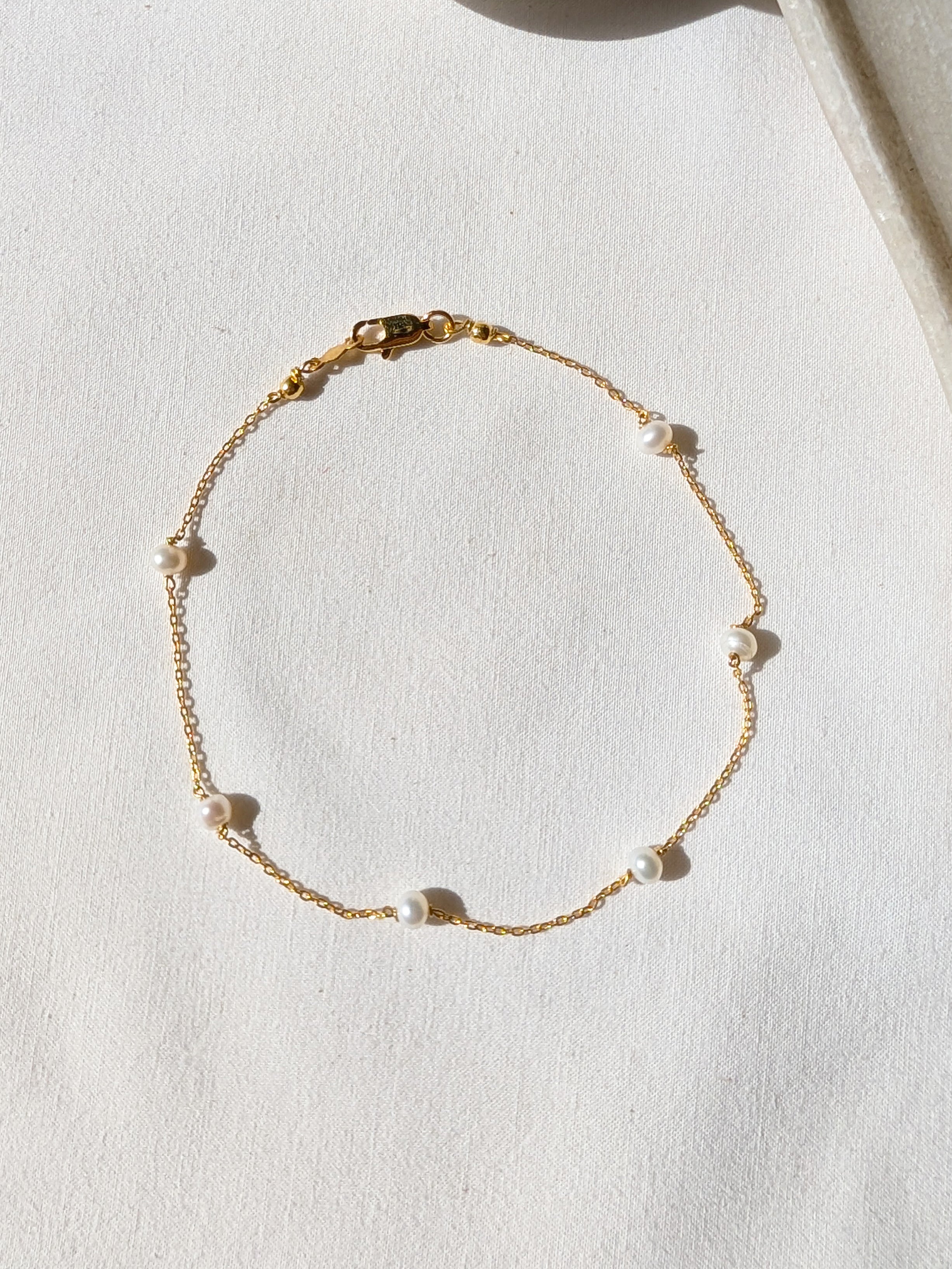 bhava - Pearl Baati Anklet
