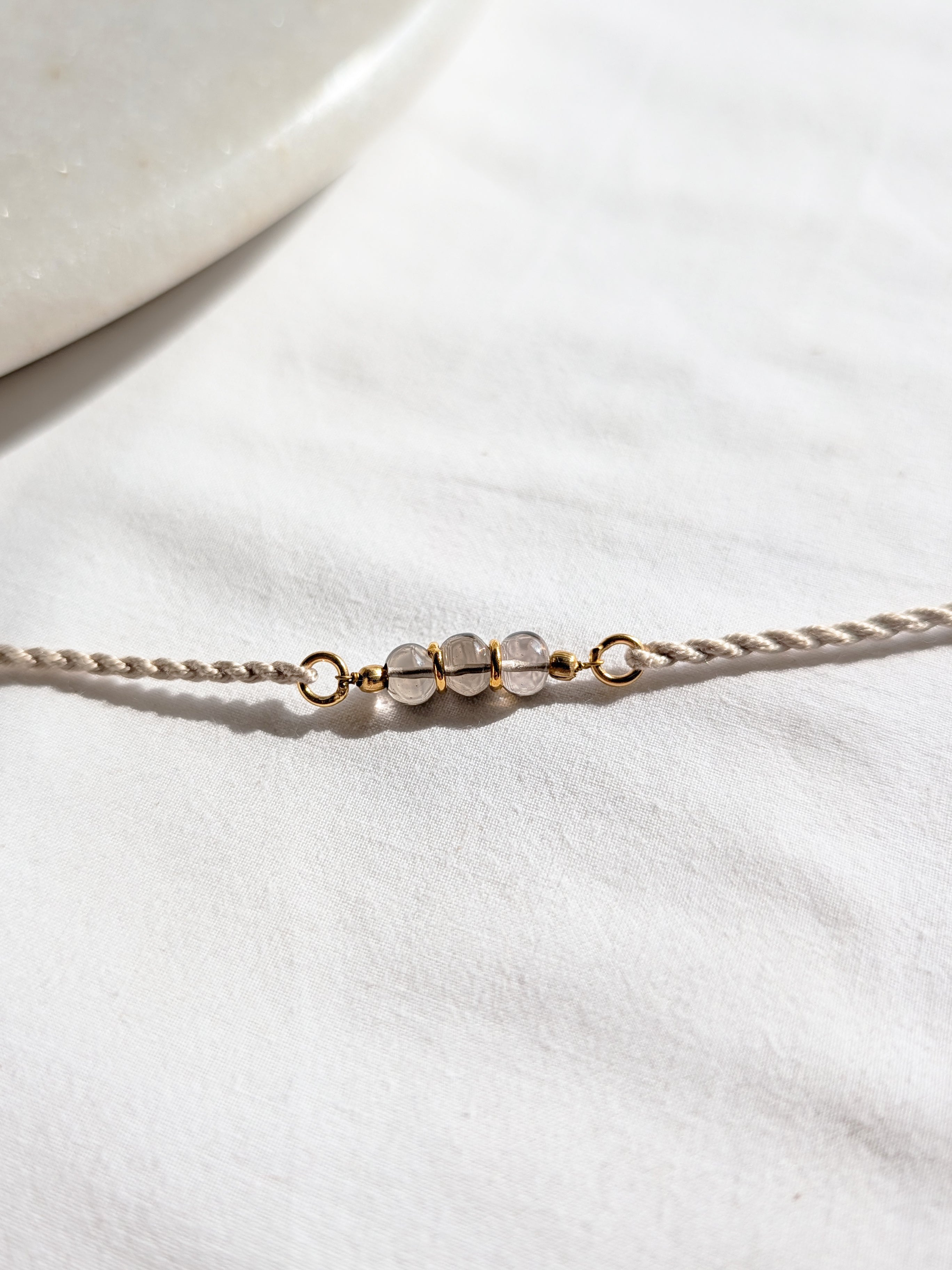 lasso - Smoky Quartz Baati Rakhi