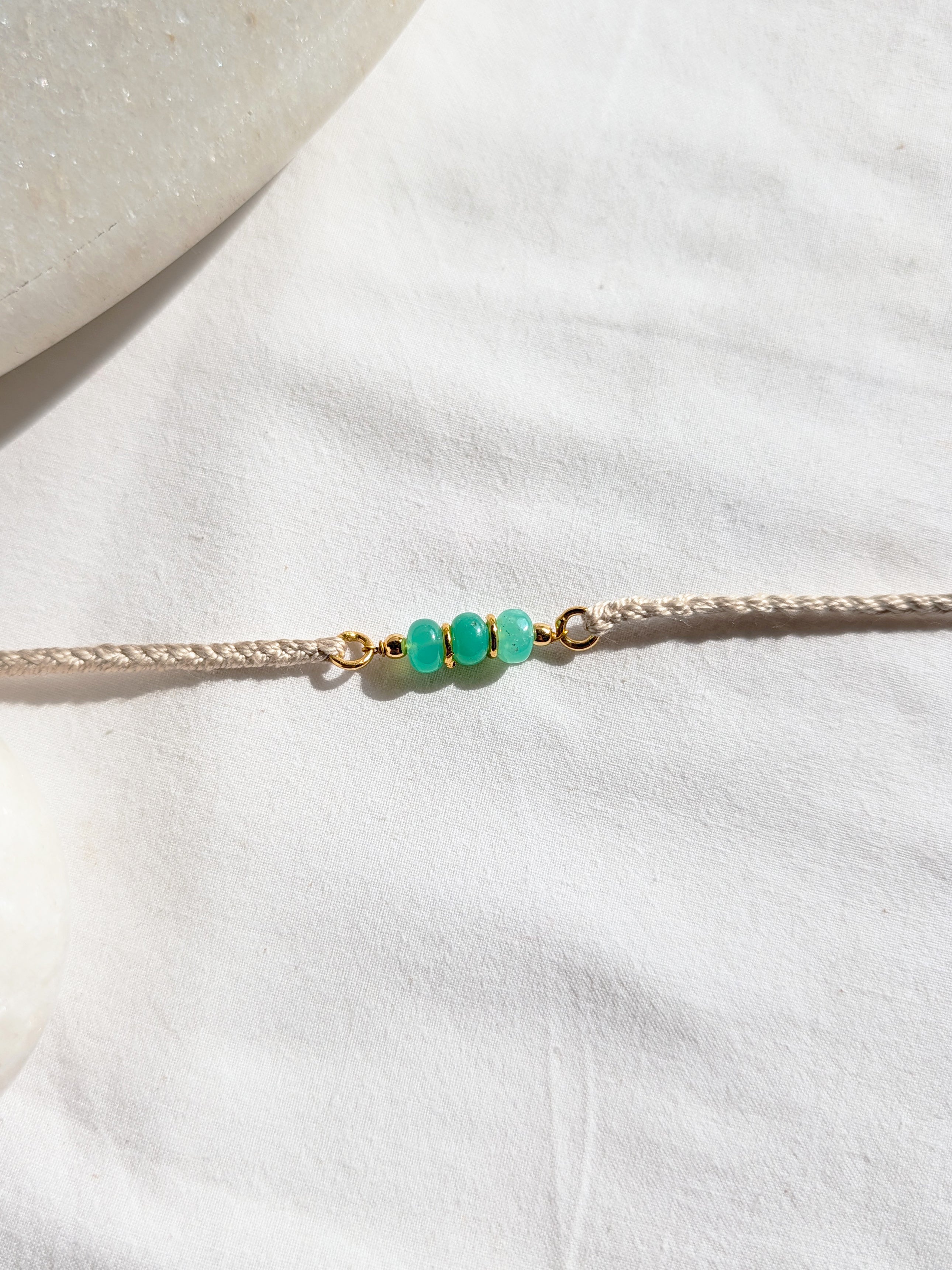 lasso - Chrysoprase Baati Rakhi