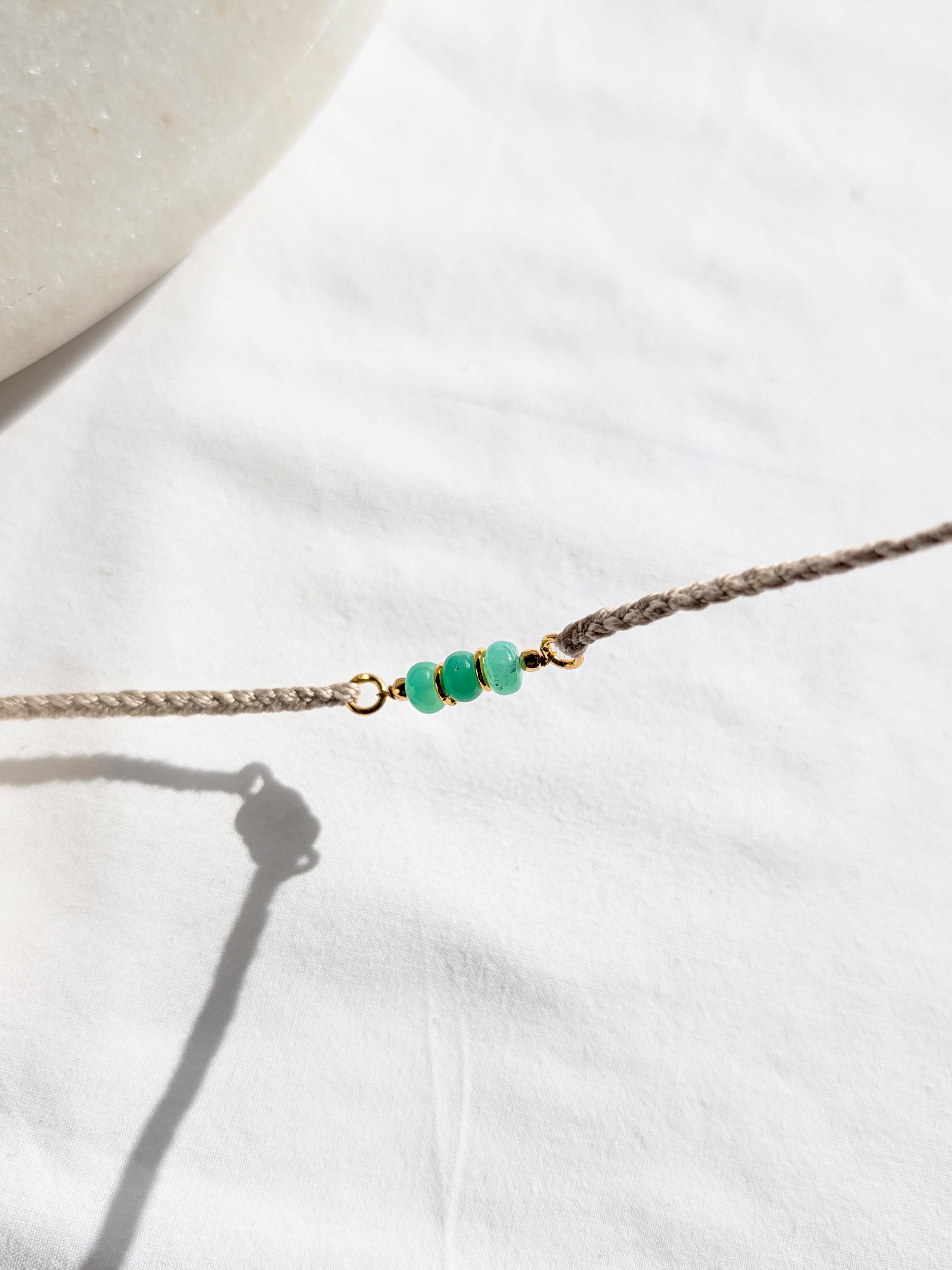 lasso - Chrysoprase Baati Rakhi