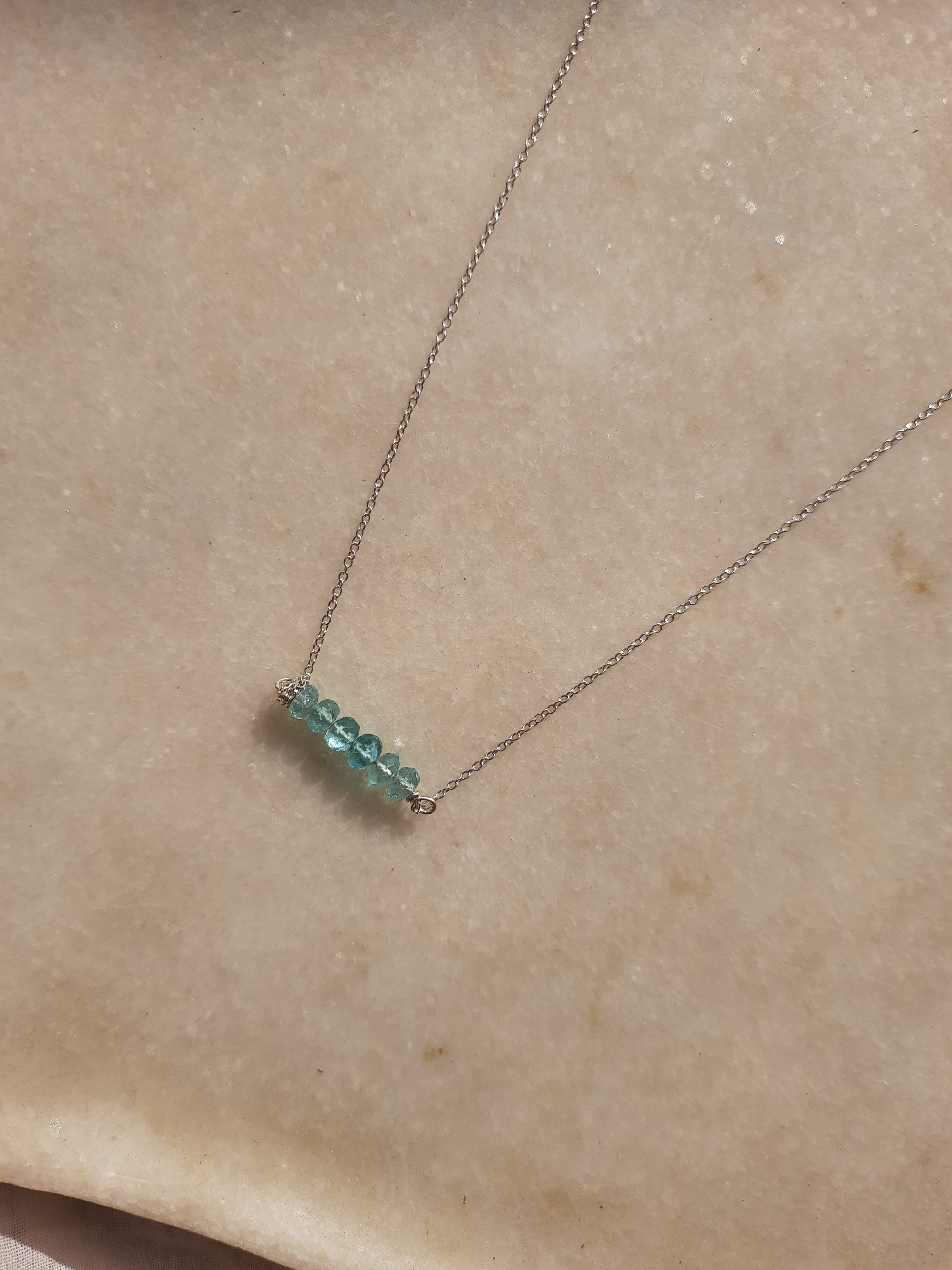 ksip - Apatite Baati Bar Pendant