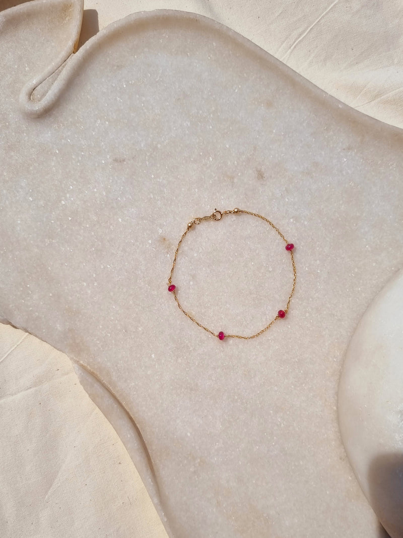 árvat- Ruby Baati Bracelet